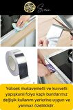 2'li Premium Yırtılmaz Yanmaz Ankastre Aspiratör Davlumbaz Havalandırma Borusu Alüminyum Folyo Bant