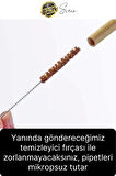 Özel Üretim Bambu 20 Adet Doğal Sağlıklı Yeniden Kullanılabilir Yıkanabilir Çevre Dostu Pipet Kamış