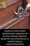 Premium 2 Adet 25mm x 15mt Siyah Kaydırmaz Bant Yapışkanlı Merdiven Basamak Zemin Güçlü Tutunabilen