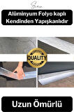 72 mm x 2 mt Su Geçirmez Sızdırmaz Çatı Boru Dayanıklı Çamur Sakız Bant Alüminyum Tamir Bandı