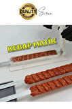 Pratik Kolay Hızlı Adana Urfa Şiş Kebap Yapma Kalıbı Kebapmatik Makinesi Et Hazırlama Aparatı Kutusu