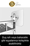 1 Adet Süper Güçlü Kendinden Yapışkanlı Tutunabilen Çok Amaçlı Çerçeve Tablo Banyo Duş Mutfak Askı