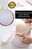 Premium 4 Adet İç Çamaşır Sütyen Yıkama Filesi Fermuarlı Yırtılmaz Çorap Temizlik Torbası Dayanıklı