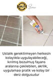 Premium Fayans Arası Krem Hazır Derz Dolgu Gaga Uç Tüp Mermer Mutfak Banyo Zemin Duvar Onarıcı