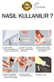 Uzun Ömürlü 10 Parça Paslanmaz Çelik Pasta Krema Sıkma Aparatı Seti Kesesi Torbası Dekoratif Süsleme