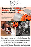 Sessiz Çalışan AB Roller Otomatik Karın Kası Egzersiz Tekeri Geri Tepme Fitness Aleti Ekipmanı
