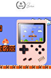 Sup 400 Taşınabilir Mini 2 in 1 GameBoy Oyun Konsolu Retro Nostaljik Atmosfer Atari Video Çocuk
