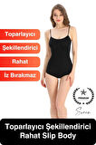 Yeni Sezon Slip Kesim Kaymaz ve Konforlu Toparlayıcı Şekillendirici Kadın Slip Body Gün Boyu Rahat