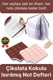 Özel Tasarım Eğlenceli Hediyelik Isırılmış Lezzet Gerçekçi Çikolata Görünümlü Kokulu Not Defteri