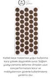 #Keçe Yapışkanlı Yuvarlak Keçe 20mm 48 Adet Kahve Mobilya Altı Zemin Koruyucu Çizik Önleyici Sessiz Kaydırmaz Masa Sandalye Dolap Ayak Pedi Parke Laminat Fayans Koruma Dayanıklı Kendinden Yapışkanlı