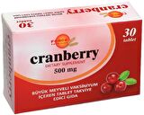 Cranberry 500 Mg 30 Tablet Büyük Meyveli Vaksiniyum