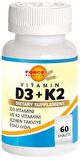 Vitamin D3 Vitamin K2 60 Tablet D3 Vitamini K2 Vitamini D3+K2