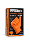 Marka Masterforce Turuncu Nitril Eldiven Xl (50 Adet)
