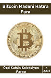 Deluxe Series Kutulu Hediyelik Kripto Hatıra Koleksiyon Bitcoin Madeni Para Altın Rengi 1 Adet