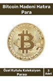 Deluxe Series Kutulu Hediyelik Kripto Hatıra Koleksiyon Bitcoin Madeni Para Altın Rengi 3 Adet