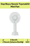 Premium Üretim Usb Şarjlı 3 Kademeli Sessiz Taşınabilir Mini Fan Pervaneli Soğutucu Küçük Vantilatör