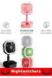 Deluxe Katlanabilir 2 Modlu Usb Şarjlı Sessiz Mini Fan Yelpazeli Pervaneli Soğutucu Vantilatör