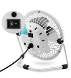 Laptop PC Metal Masaüstü serinletici FAN Beyaz USB Kablolu Usb 18 cm. Vantilatör