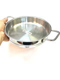 Ulutaş Elit 24 cm Çelik Dik Kapaksız Omlet Sahan