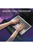 MP03 - Memory Klavye Bilek Destek Pedi | Yumuşak, Ergonomik, Klavye Önü El Bileği Dinlendirme Pedi