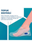 MG02 - Silikon 3/4 Ortopedik | Ark Destekli, Darbe Emici, Topuk Dikeni Için Yumuşak Iç Tabanlık