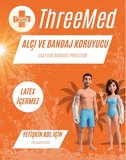 Alçı ve Bandaj Koruyucu - Yetişkin Kol Su Geçirmez Her Islak Alanda Kullanım Kırık Bandaj gibi Durumlar İçin Banyo ve Duş Ürünü Alçı Bonesi