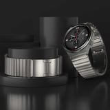 Gear S3 Uyumlu KRD-35 22mm Metal Zore Kordon-Gümüş