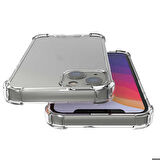 iPhone 13 Mini Uyumlu Zore Nitro Anti Shock Silikon-Renksiz