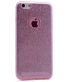 Lexroo Apple iPhone 7 Plus Kılıf Lexroo Shining Silikon - Gümüş