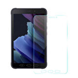 Galaxy Tab Active 3 T577 Uyumlu ​EFFX Tablet Temperli Cam Ekran Koruyucu-Renksiz