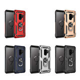 Galaxy S9 Uyumlu Zore Vega Kapak-Kırmızı