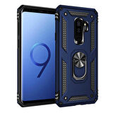 Galaxy S9 Plus Uyumlu Zore Vega Kapak-Mavi