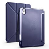 iPad Mini 2021 (6.Nesil) Kılıf Tri Folding Kalem Bölmeli Standlı Kılıf