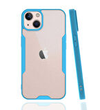 iPhone 13 Mini Uyumlu Zore Parfe Kapak-Mavi