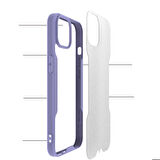 iPhone 13 Mini Uyumlu Zore Parfe Kapak-Mor