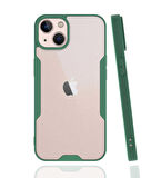 iPhone 13 Uyumlu Zore Parfe Kapak-Koyu Yeşil