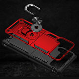 Galaxy Z Flip 3 Uyumlu Zore Vega Kapak-Siyah