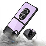 Galaxy Z Flip 3 Uyumlu Zore Mola Kapak-Lacivert