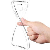 Galaxy S5 İ9600 Uyumlu Zore Süper Silikon Kapak-Renksiz