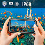 iPhone 13 Pro Max Uyumlu 1-1 Su Geçirmez Kılıf-Siyah