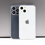 iPhone 13 Uyumlu Zore Blok Kapak-Renksiz