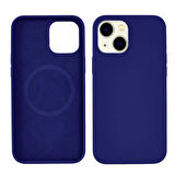 iPhone 13 Uyumlu Zore Silksafe Wireless Kılıf-Siyah