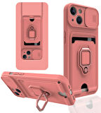 iPhone 13 Uyumlu ​ Pelit Kılıf-Pembe