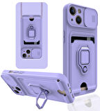 iPhone 13 Uyumlu ​ Pelit Kılıf-Lila
