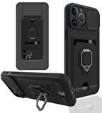 iPhone 13 Pro Uyumlu ​ Pelit Kılıf-Siyah