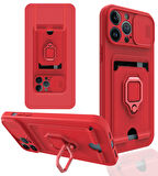 iPhone 13 Pro Max Uyumlu ​ Pelit Kılıf-Kırmızı