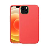 iPhone 13 Mini Uyumlu Zore Natura Kılıf-Kırmızı