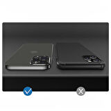 iPhone 12 Pro Uyumlu Zore Mat Gbox Kılıf-Siyah