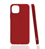 iPhone 13 Pro Max Uyumlu Zore Biye Silikon-Kırmızı