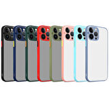 iPhone 13 Pro Max Uyumlu Zore Hux Kılıf-Pembe